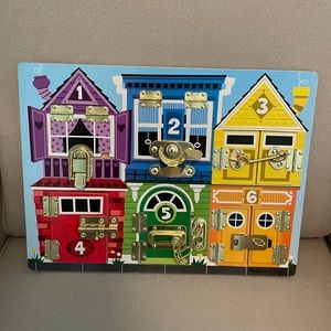 Melissa & Doug Wooden Latches Board